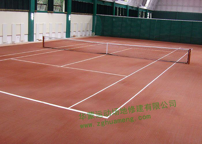 內(nèi)蒙古黨委紅土網(wǎng)球場(chǎng)建造